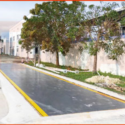 深圳水务集团水头水质净化厂地磅施工案例--2019年10月17日