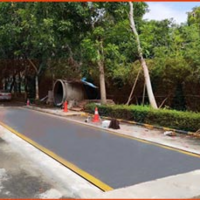 布吉水质净化地磅项目--2019年4月23日