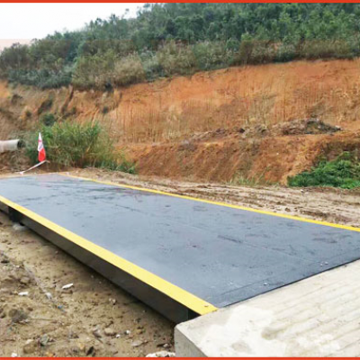 深汕特别合作区地磅项目施工案例--2018年12月27日